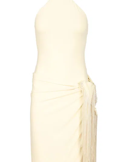 Taller Marmo Hera Artisanal Swimsuit In White