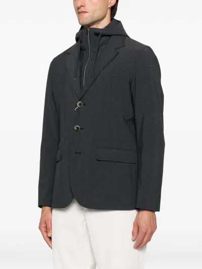 Herno Nylon Jacket In Black