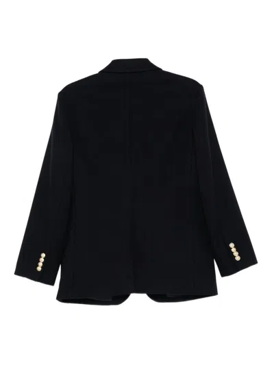 Dunst Wool Single-breasted Jacket In Blue