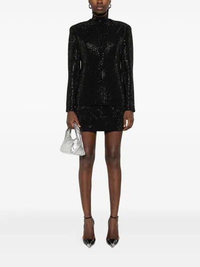 Emporio Armani Wool Blend Single-breasted Jacket In Black