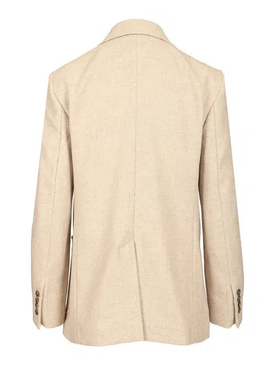 Max Mara Single-breasted Blazer In Multi