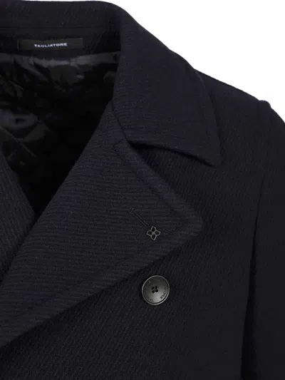 Tagliatore Double-breasted   Jacket In Black