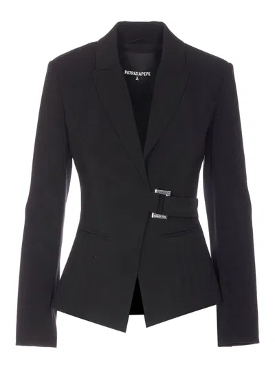 Patrizia Pepe Jackets In Black