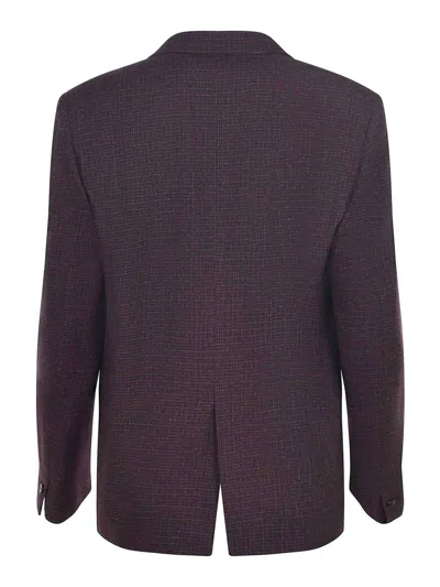 Alysi Jacket Made Of  Wool In Red