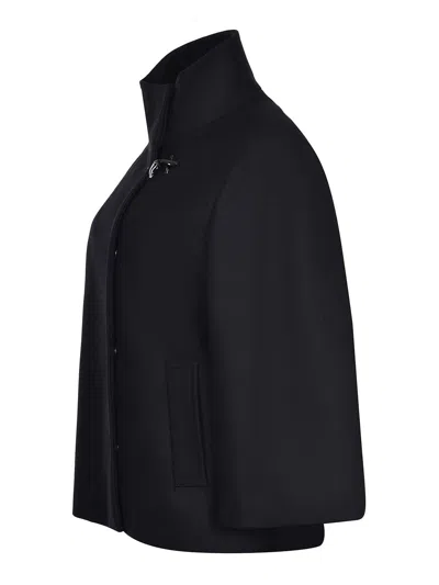 Fay Jacket Made Of Wool Blend In Black