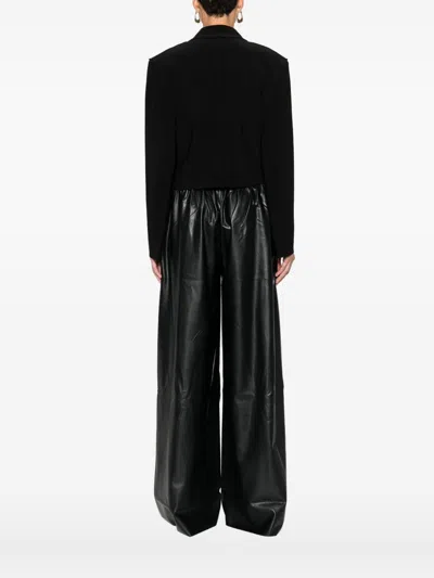 Norma Kamali Single-breasted Cropped Jacket In Multi