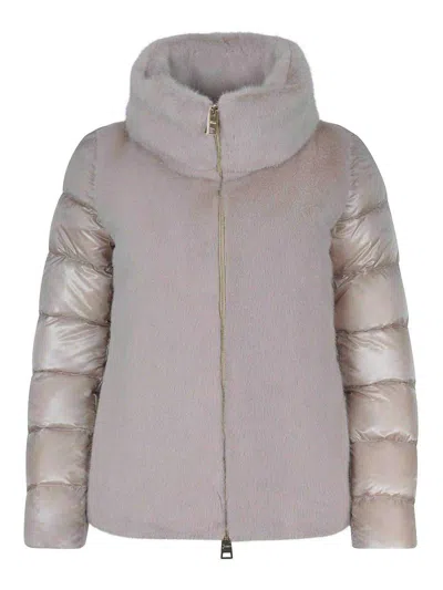 Herno Down Jacket Made Of Ultralight Nylon In Yellow