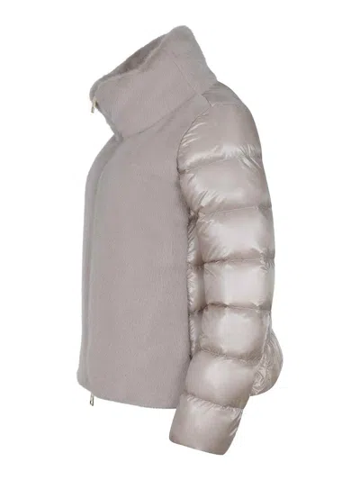 Herno Down Jacket Made Of Ultralight Nylon In Yellow