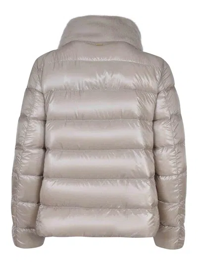 Herno Down Jacket Made Of Ultralight Nylon In Yellow