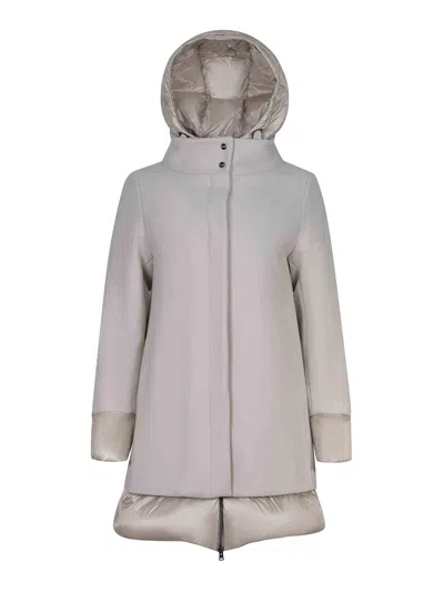 Herno Down Jacket Made Of Ultra-lightweight Nylon In Yellow