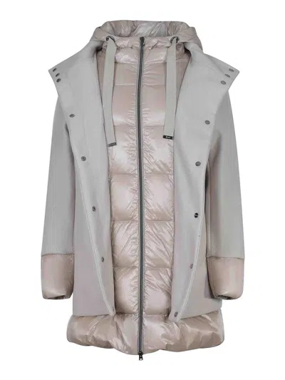 Herno Down Jacket Made Of Ultra-lightweight Nylon In Yellow