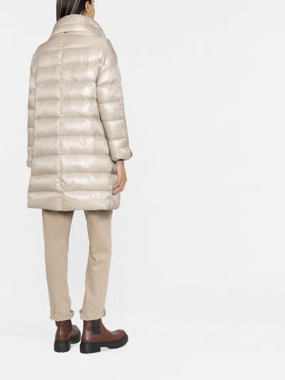 Herno Women Matilde Midi Down Jacket In Pink