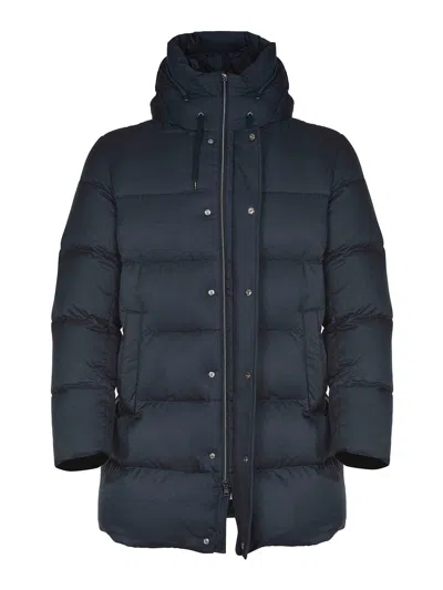 Herno Down Jacket In Blue