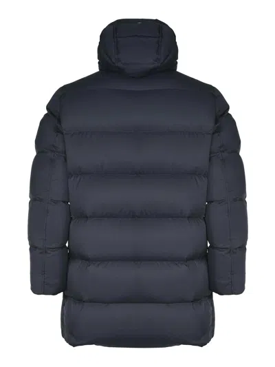 Herno Down Jacket In Blue