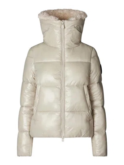 Save The Duck Puffer Jacket In Sand