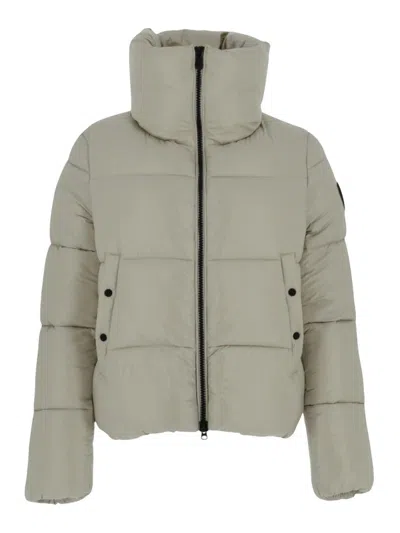 Save The Duck Puffer Jacket In Sand