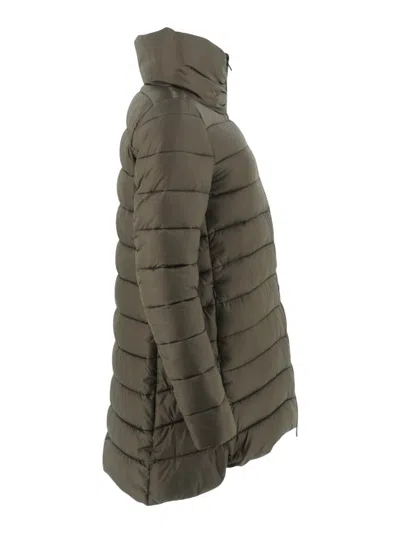 Save The Duck Puffer Jacket In Green