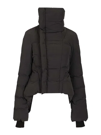 Rick Owens Naska Down Jacket In Black