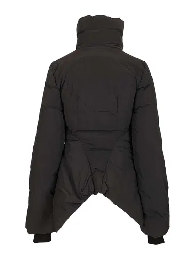 Rick Owens Naska Down Jacket In Black
