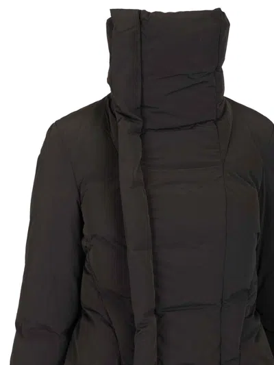 Rick Owens Naska Down Jacket In Black