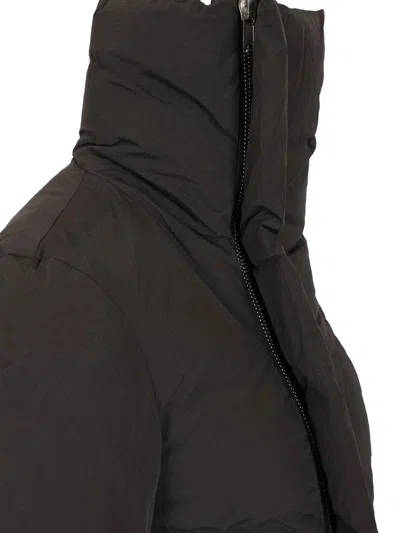 Rick Owens Naska Down Jacket In Black