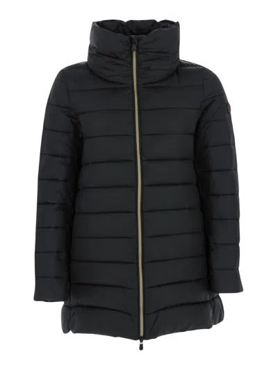 Save The Duck Puffer Jacket In Black