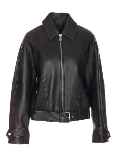 Pinko Jacket In Black