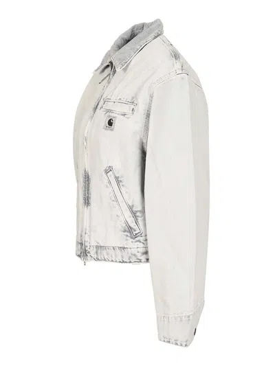 Carhartt Bomber Jacket In Gray