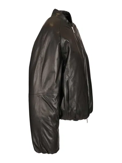 Dfour Padded Bomber Jacket In Multi