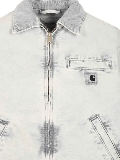 Carhartt Bomber Jacket In Gray