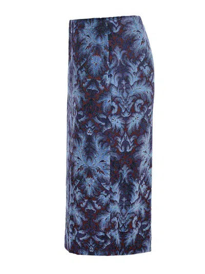 Etro Skirt Made Of Viscose Blend In Multi