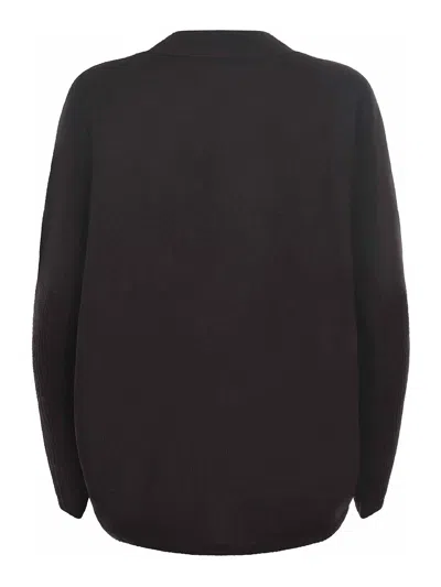 Alysi Cardigan  Made Of A Cashmere Blend In Brown