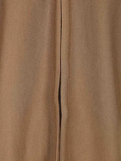 Max Mara Wool Yarn Cardigan In Brown