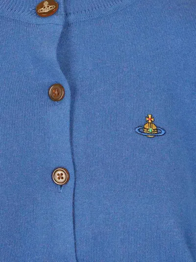 Vivienne Westwood Cardigan In Blue