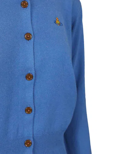 Vivienne Westwood Cardigan In Blue