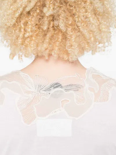 Ermanno Scervino Wool Turtle Neck Sweater In Animal Print