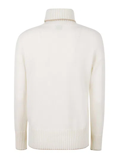 Eleventy Sweater In White