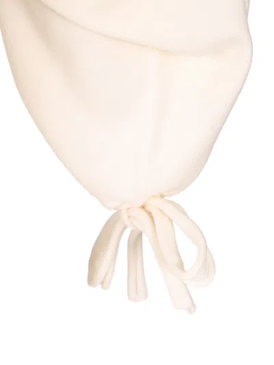 Max Mara Fine Wool Yarn Sweater In White