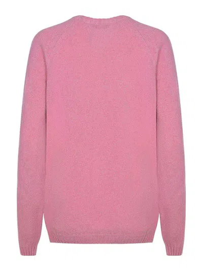 Alberta Ferretti Sweater Made Of Wool And Cashmere In Pink