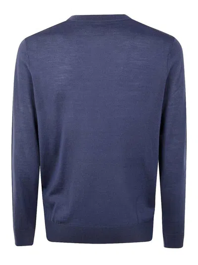 Paul Smith Clear Blue Clothing Sweaters In Blue