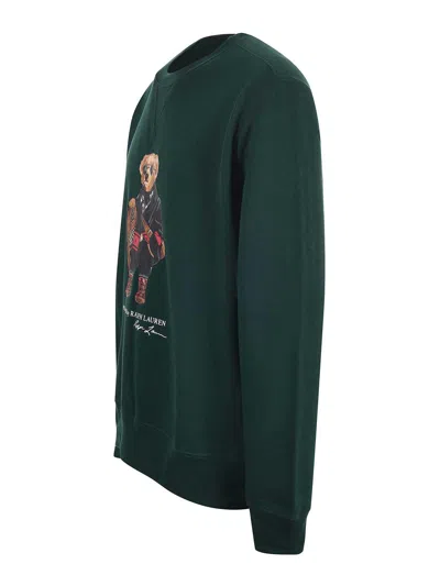 Polo Ralph Lauren Cotton-blend Sweatshirt In Green