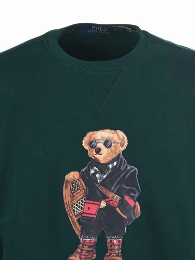 Polo Ralph Lauren Cotton-blend Sweatshirt In Green