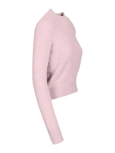 Dries Van Noten Fitted Sweater In Pink