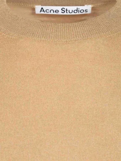 Acne Studios Cashmere And Silk Blend Sweater In Nude