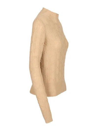 Dries Van Noten Tessy Sweater In Sand