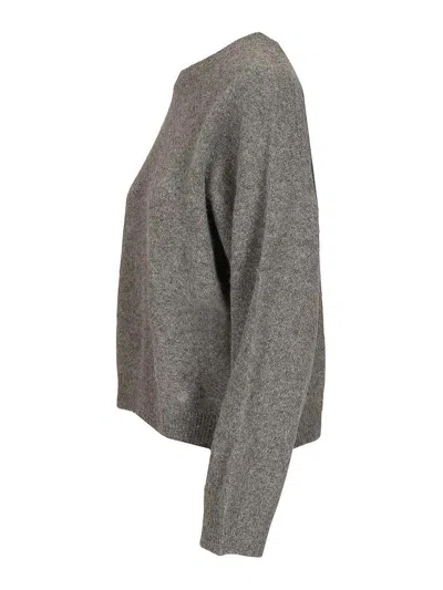 Loulou Studio Yak Blend Sweater In Gray