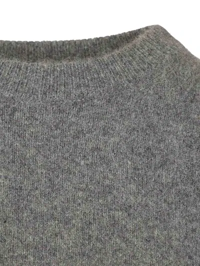 Loulou Studio Yak Blend Sweater In Gray