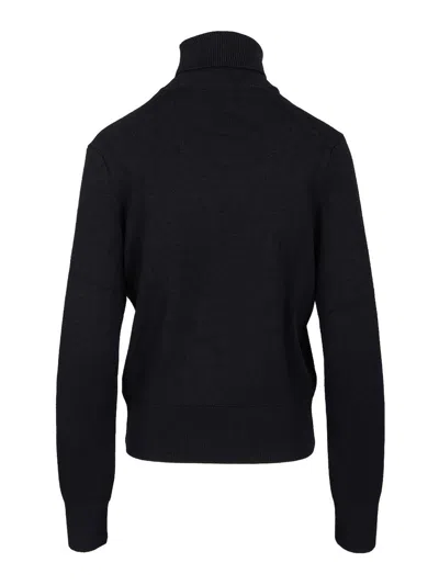 Ami Alexandre Mattiussi Ami De Coeur Sweater In Black