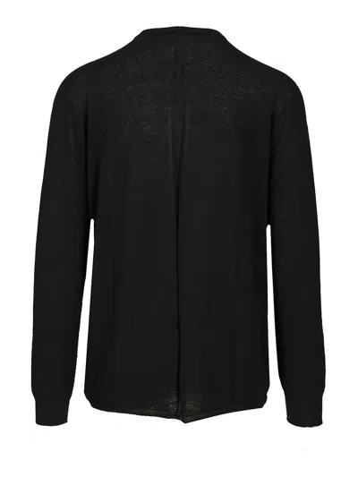 Rick Owens Oversized  Cashmere Sweater In Black