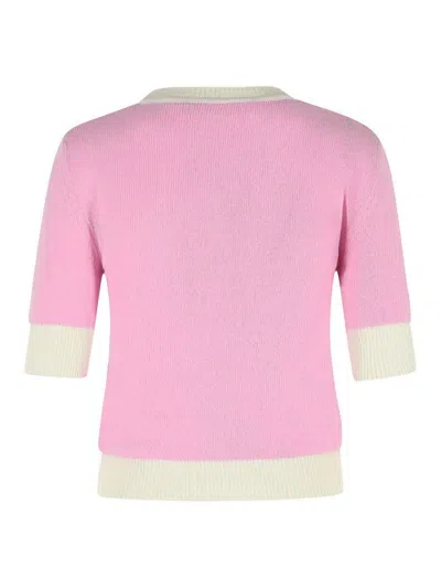 Marni Pink Wool Blend Sweater In Pink